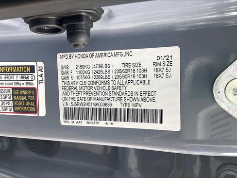 Used 2021 Honda CR-V EX image 37