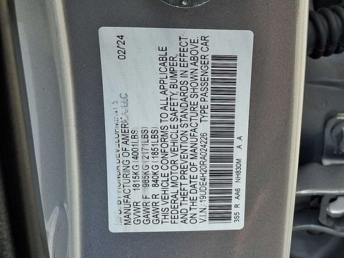 Certified 2024 Acura Integra FWD image 28
