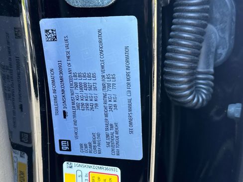 Certified 2021 Chevrolet Tahoe LT AWD/4WD image 32