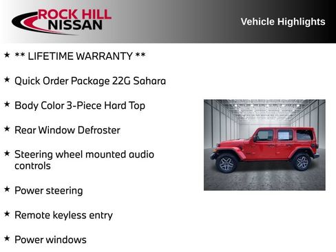 Used 2025 Jeep Wrangler Unlimited Sahara AWD/4WD image 5