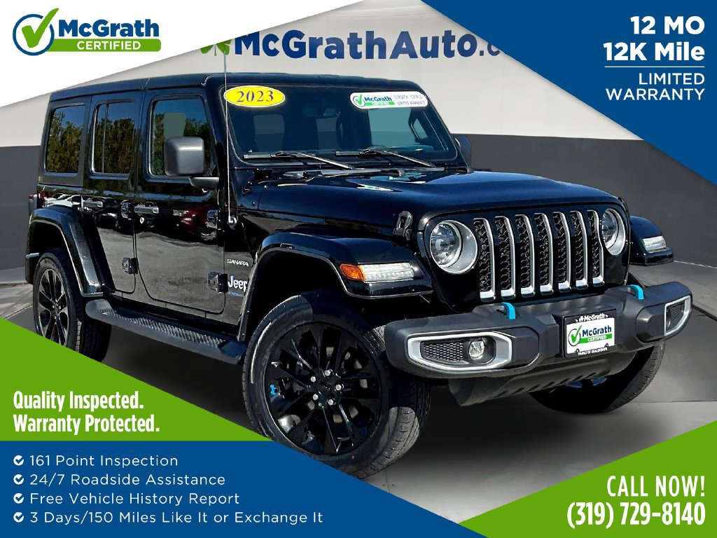 Used 2023 Jeep Wrangler Unlimited Sahara AWD/4WD image 1