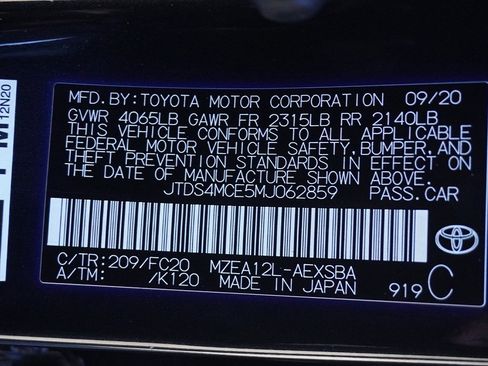 Used 2021 Toyota Corolla SE image 42