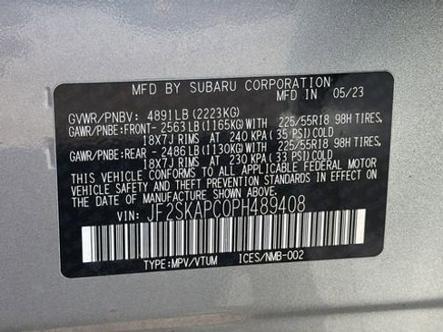 Used 2023 Subaru Forester Limited AWD/4WD image 27