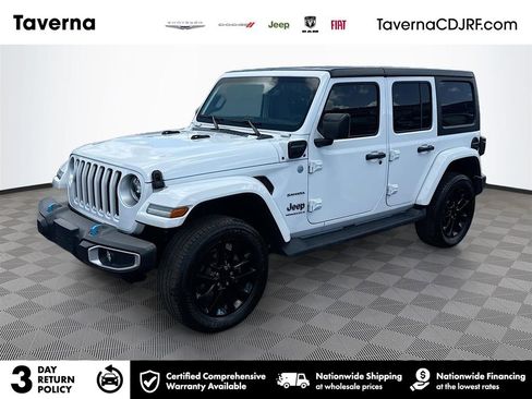 Used 2023 Jeep Wrangler Unlimited Sahara AWD/4WD image 1