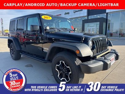 Used 2017 Jeep Wrangler Unlimited Sport w/ Quick Order Package 24S