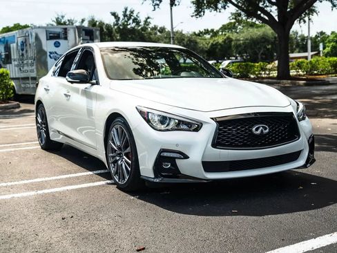 Used 2023 INFINITI Q50 Red Sport 400 RWD image 2