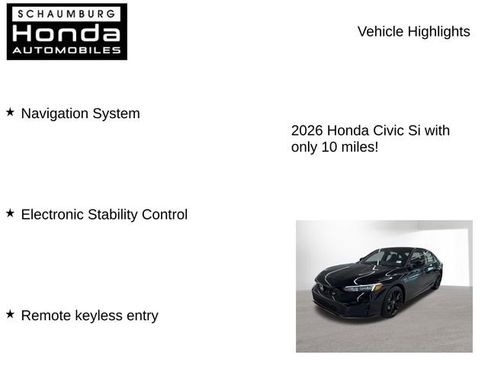 New 2026 Honda Civic Si image 7