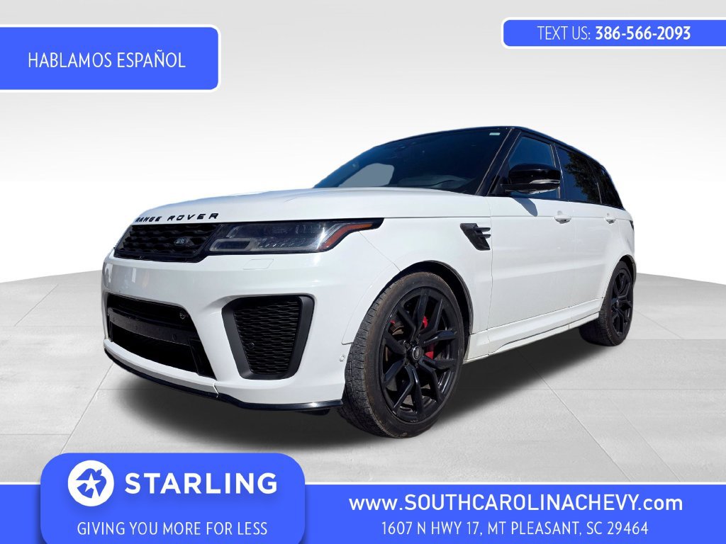Used 2018 Land Rover Range Rover Sport SVR AWD/4WD image 1