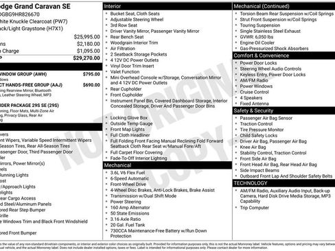 Used 2017 Dodge Grand Caravan SE w/ Power Window Group image 21