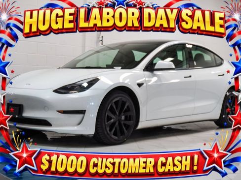 Used 2022 Tesla Model 3 Long Range AWD/4WD image 4