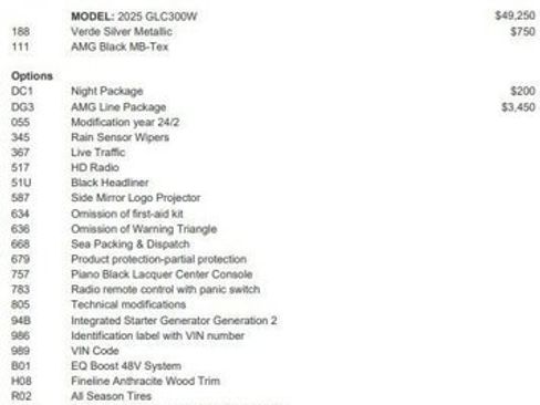 Certified 2025 Mercedes-Benz GLC 300 GLC 300 image 4