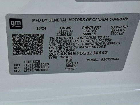 Used 2025 Chevrolet Silverado 2500 Custom w/ Custom Value Package AWD/4WD image 34