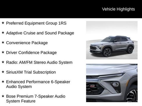New 2026 Chevrolet TrailBlazer RS w/ Convenience Package FWD image 27