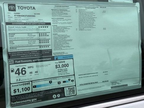 New 2026 Toyota Camry XLE AWD/4WD image 22