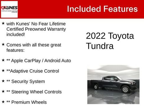 Used 2022 Toyota Tundra SR5 AWD/4WD image 4