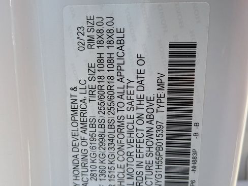 Certified 2023 Honda Pilot EX-L image 34