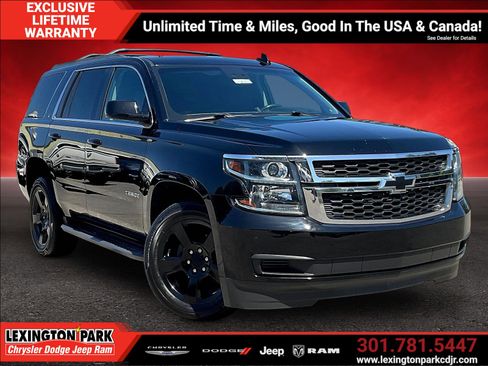 Used 2018 Chevrolet Tahoe LT w/ LT Midnight Edition RWD image 1