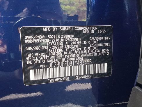 New 2026 Subaru Outback Touring image 18