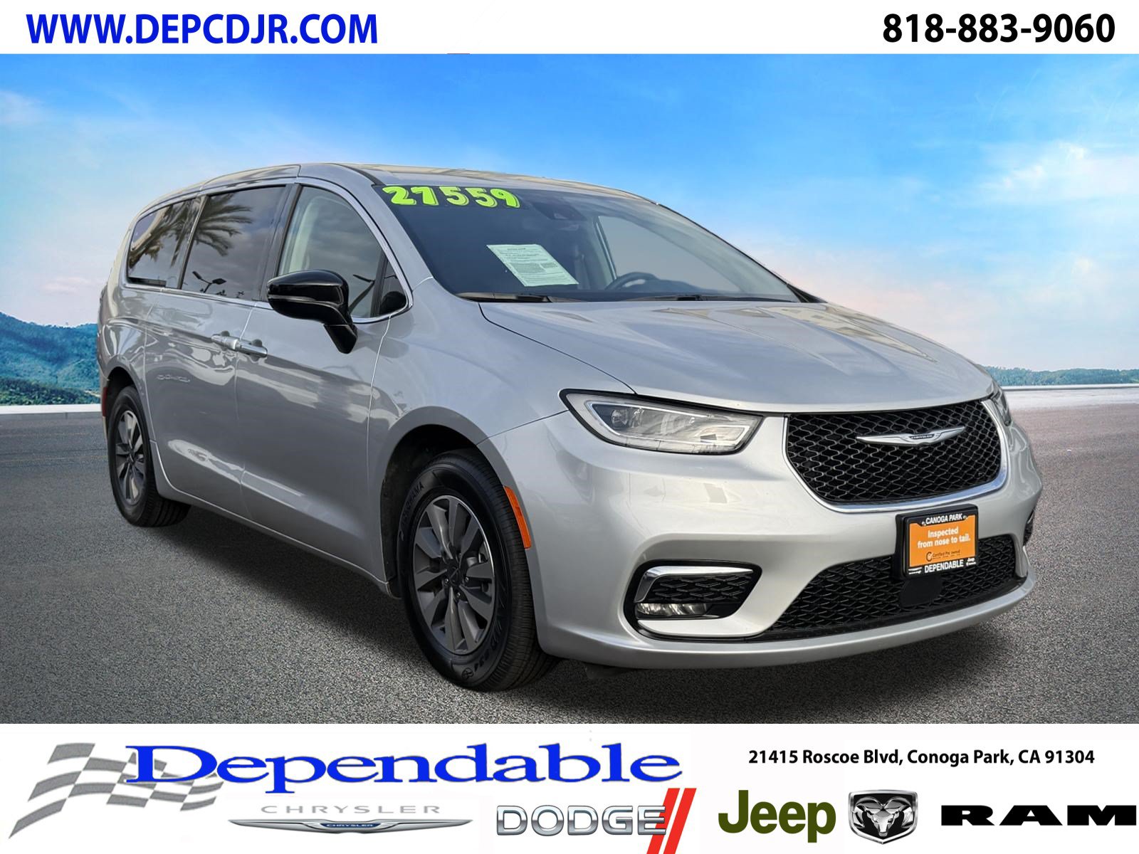 Certified 2024 Chrysler Pacifica Limited FWD image 1