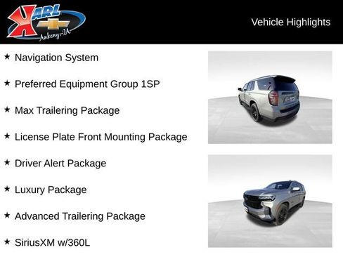 Certified 2024 Chevrolet Tahoe RST w/ Luxury Package AWD/4WD image 2