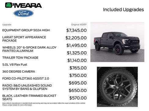 Used 2022 Ford F150 Lariat w/ Equipment Group 502A High AWD/4WD image 4
