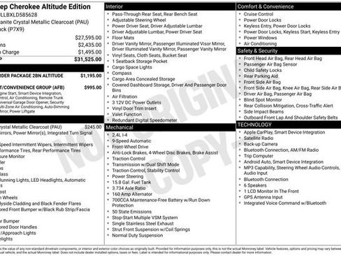 Used 2020 Jeep Cherokee Latitude Plus FWD image 18