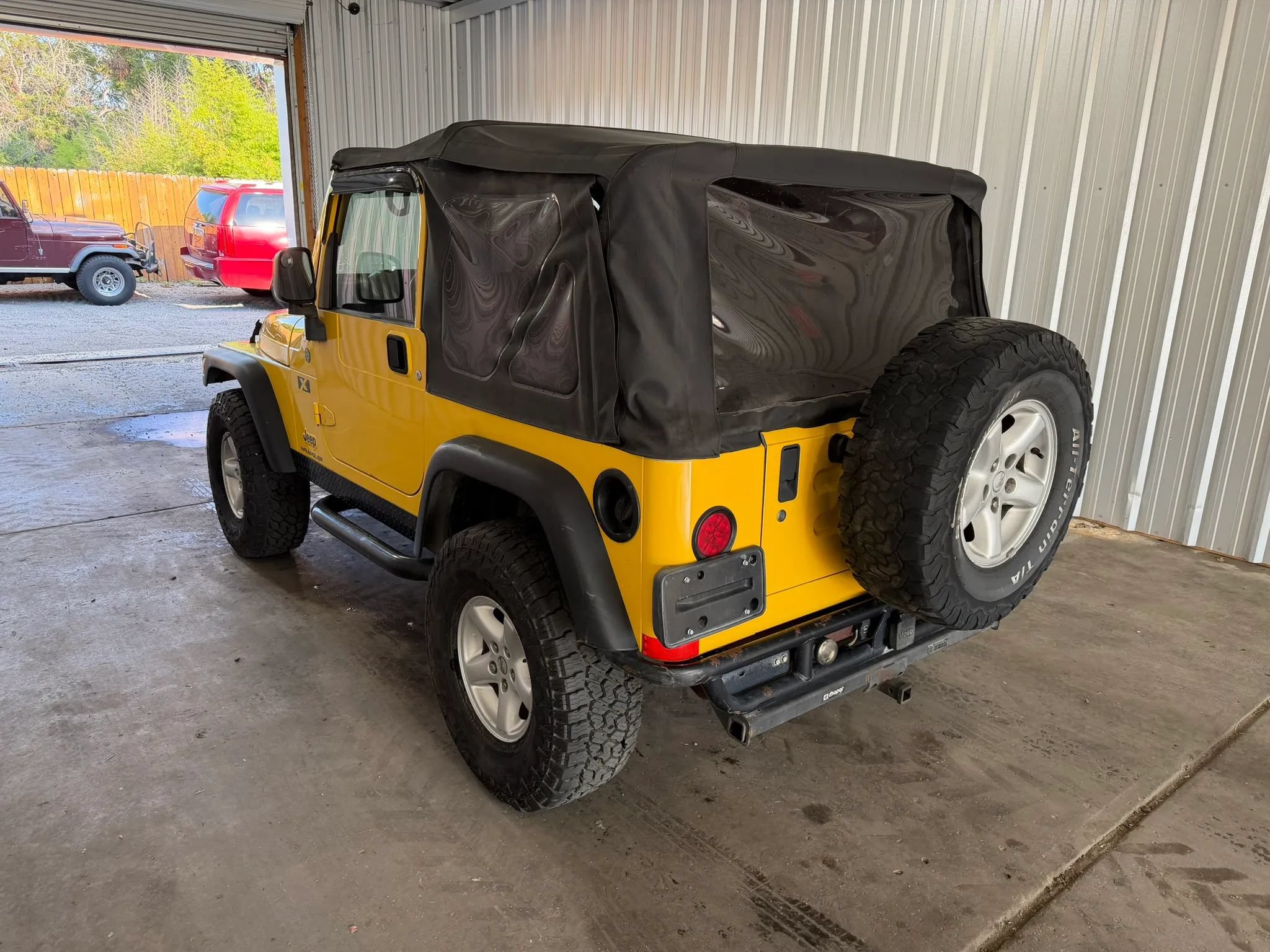 Used 2004 Jeep Wrangler X w/ Wheel Plus Group AWD/4WD image 2