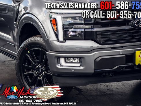 Certified 2025 Ford F150 Platinum w/ Equipment Group 703A Plus image 3