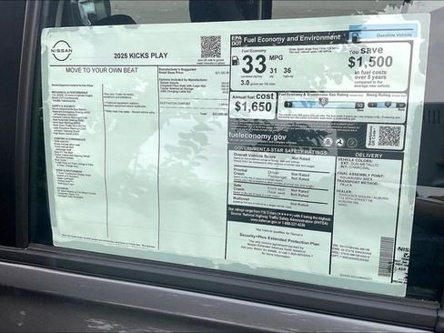 New 2025 Nissan Kicks Play S image 25