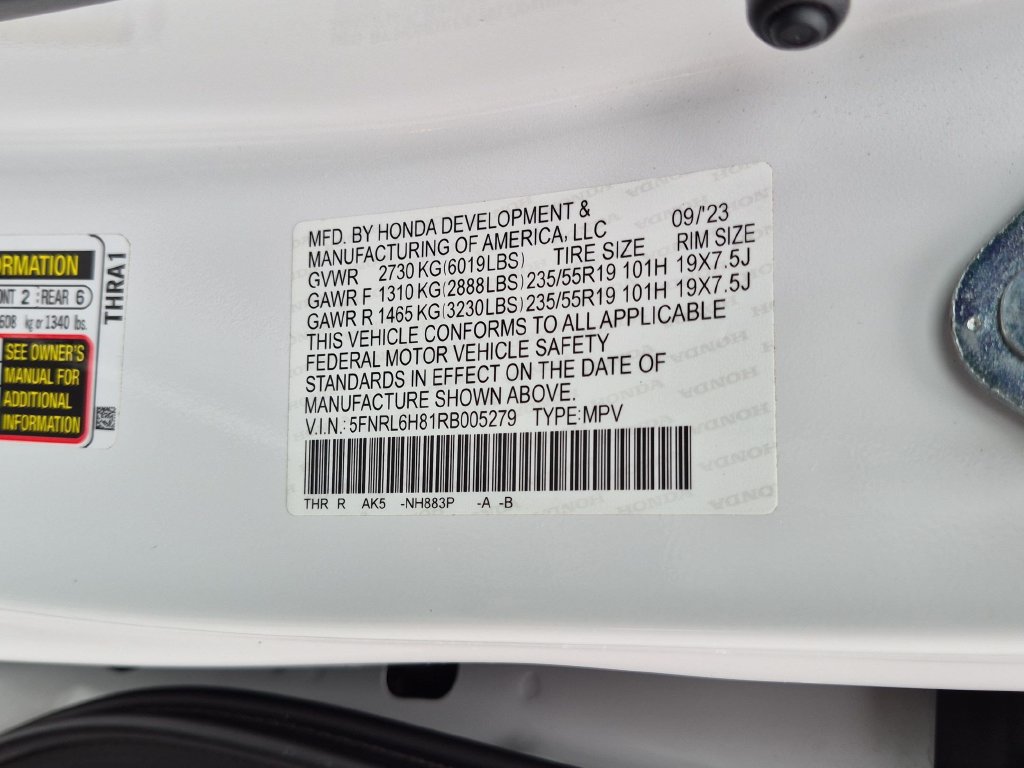 Used 2024 Honda Odyssey Touring image 32