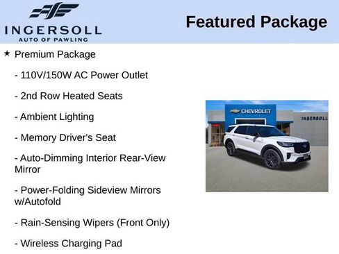 Used 2025 Ford Explorer ST-Line w/ Premium Package AWD/4WD image 15