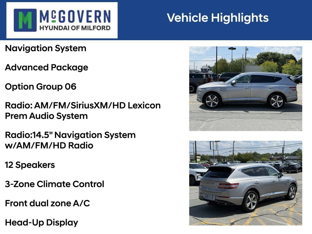 Used 2024 Genesis GV80 3.5T Advanced w/ Advanced Package AWD/4WD image 4