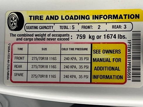 Used 2023 Ford F150 Tremor w/ Trailer Tow Package image 73