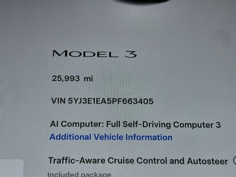 Used 2023 Tesla Model 3 Standard Range RWD image 12