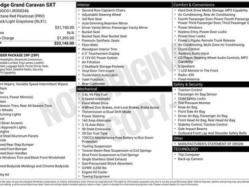 Used 2018 Dodge Grand Caravan SXT FWD image 15