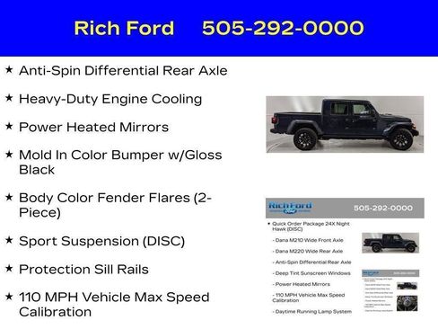 Used 2025 Jeep Gladiator Sport AWD/4WD image 72