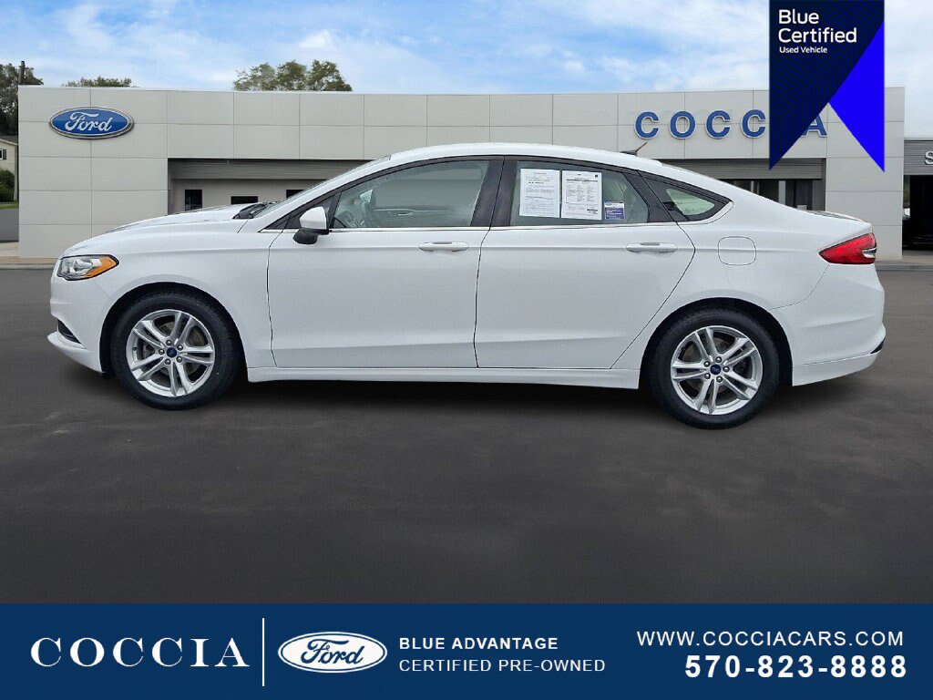 Certified 2018 Ford Fusion SE w/ Fusion SE Technology Package FWD image 7