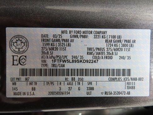 Used 2025 Ford F150 Lariat image 76