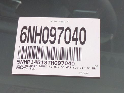 New 2026 Hyundai Santa Fe SE image 25