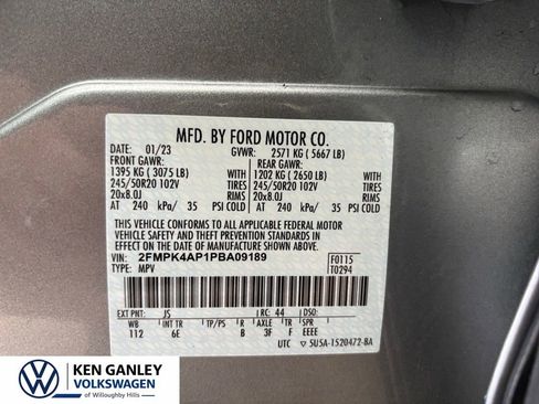 Used 2023 Ford Edge ST AWD/4WD image 27