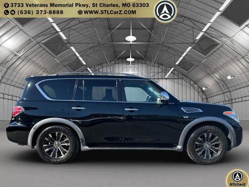 Used 2017 Nissan Armada Platinum w/ Interior Lighting Package image 2