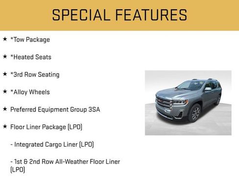 Used 2023 GMC Acadia SLE w/ Driver Convenience Package AWD/4WD image 6