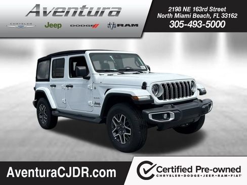 Used 2024 Jeep Wrangler Unlimited Sahara AWD/4WD image 1