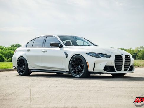 Used 2021 BMW M3 MANUAL w/ M Carbon Exterior Package image 53