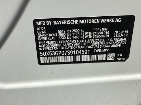 Used 2025 BMW X3 xDrive30i w/ Premium Package AWD/4WD image 34