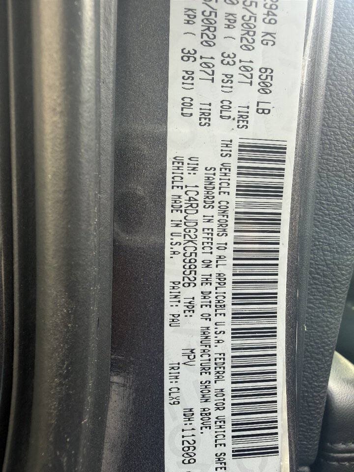 Used 2019 Dodge Durango GT AWD/4WD image 30