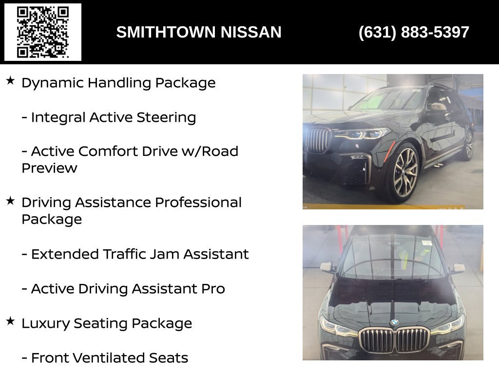 Used 2021 BMW X7 M50i w/ Dynamic Handling Package AWD/4WD image 9