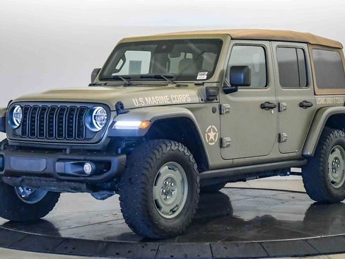 Used 2025 Jeep Wrangler Unlimited Sport S 4xe AWD/4WD image 1