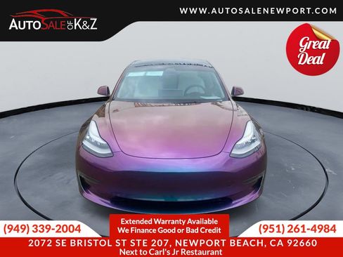 Used 2020 Tesla Model 3 Performance AWD/4WD image 3