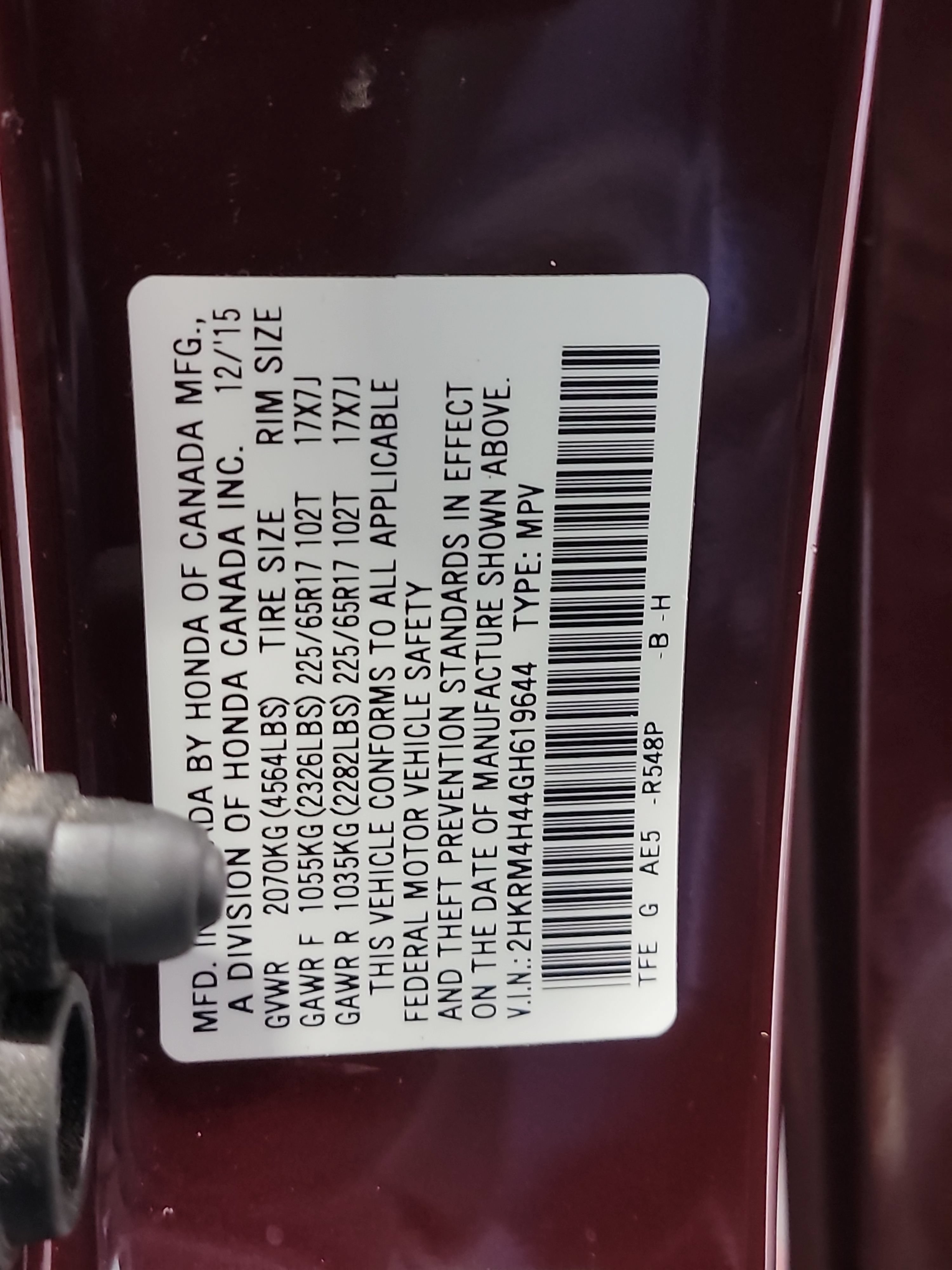 Used 2016 Honda CR-V SE image 32